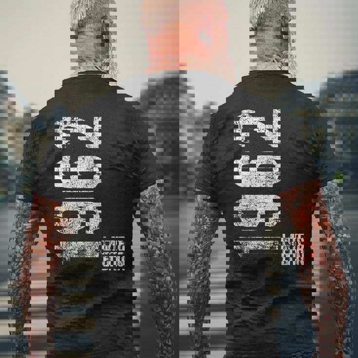 ヴィンテージ 1962年限定版 63歳 63歳の誕生日 メンズTシャツ バックプリント 高齢者への贈り物