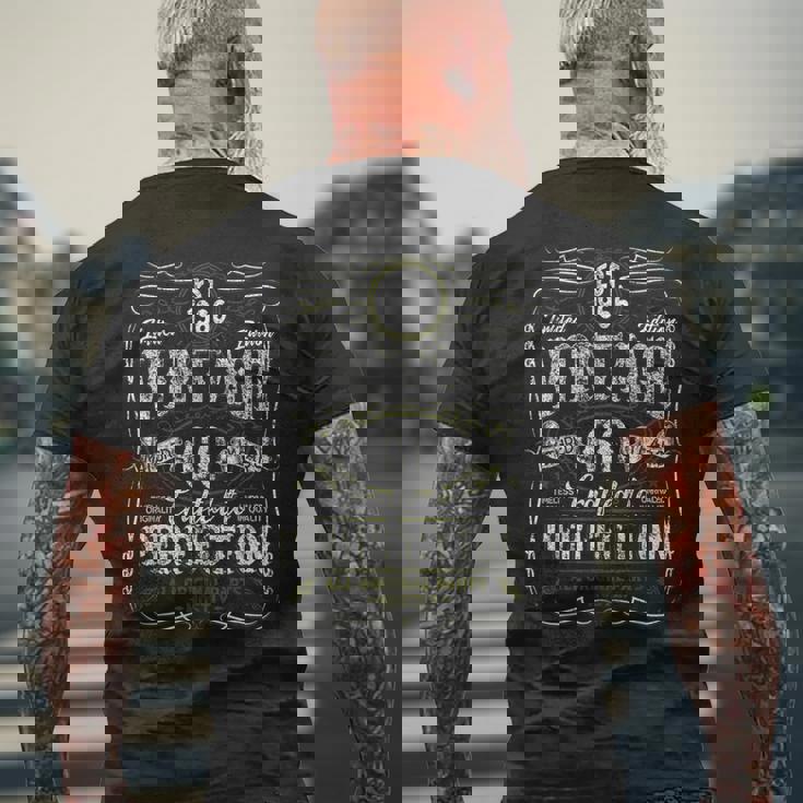 ヴィンテージ 1966年限定版 60歳 還暦 メンズTシャツ バックプリント 高齢者への贈り物