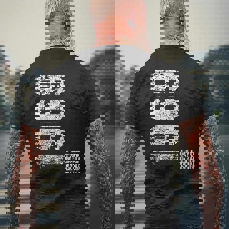 ヴィンテージ 1969 限定版 56歳 56歳の誕生日 メンズTシャツ バックプリント 高齢者への贈り物