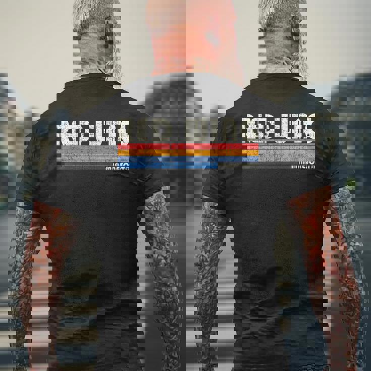 ヴィンテージ 70年代80年代スタイル レッドウィングmn メンズTシャツ バックプリント 高齢者への贈り物