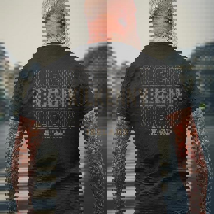 ヴィンテージ キルケニー アイルランド メンズTシャツ バックプリント 高齢者への贈り物