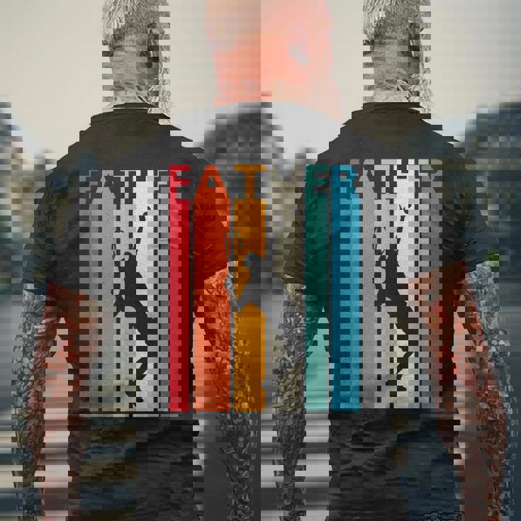 ヴィンテージ テニス お父さん シャツ テニス 父の日 ギフト テニス メンズTシャツ バックプリント 高齢者への贈り物