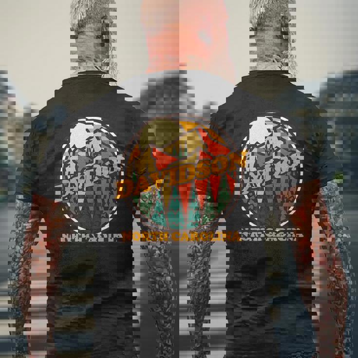 ヴィンテージ ハーレーダビッドソン ノースカロライナマウンテン ハイキングプリント メンズTシャツ バックプリント 高齢者への贈り物