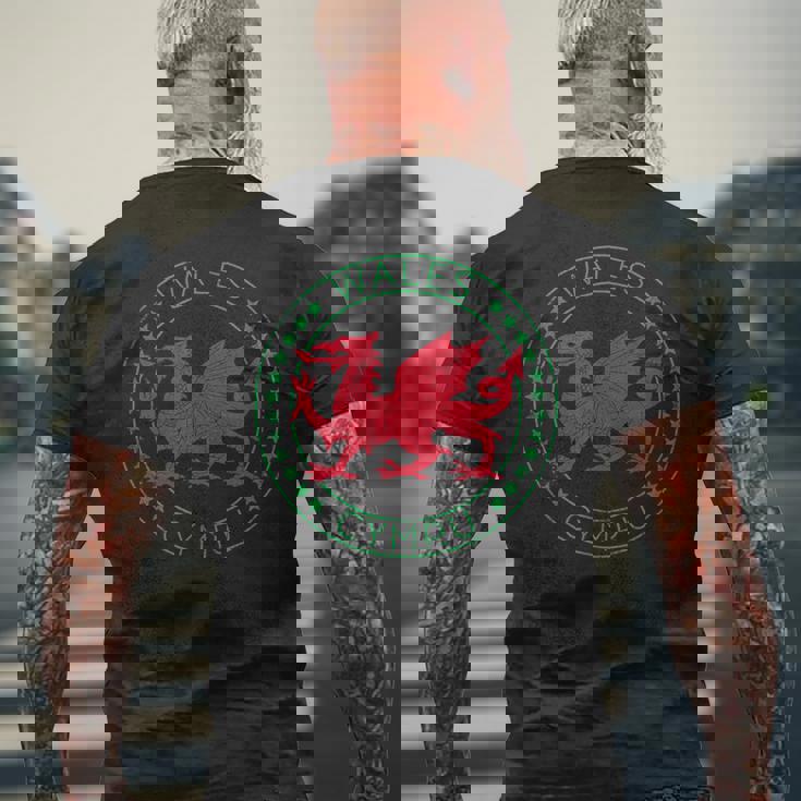 ヴィンテージウェールズラグビー ウェールズラグビー メンズTシャツ バックプリント 高齢者への贈り物