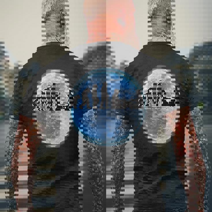 人類の進化 将棋 囲碁 おもしろ グッズ 服 面白いtシャツ 面白い ネタ メンズ メンズTシャツ バックプリント 高齢者への贈り物