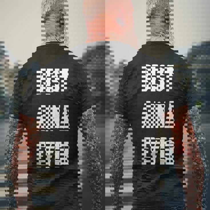 史上最高の Aina メンズTシャツ バックプリント 高齢者への贈り物