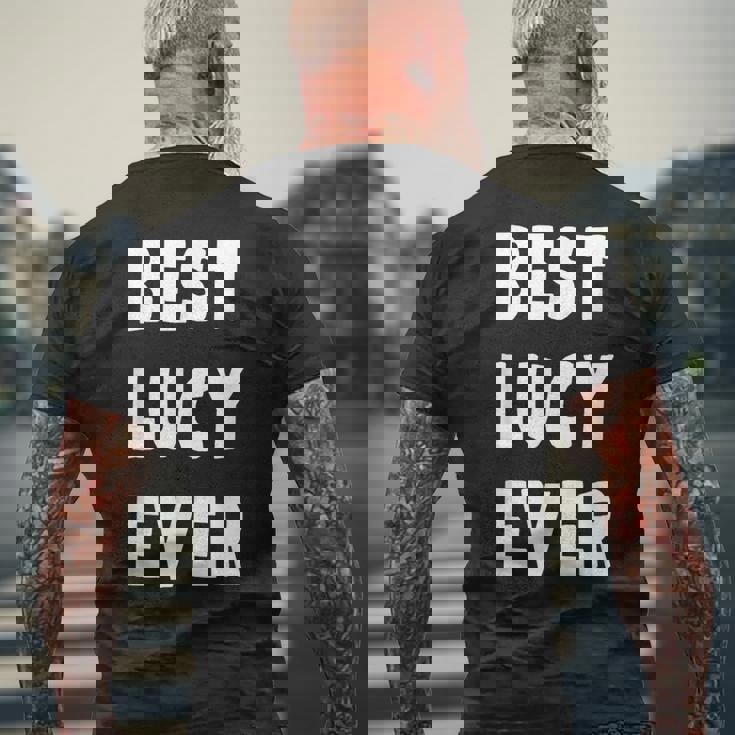 史上最高の Lucy メンズTシャツ バックプリント 高齢者への贈り物