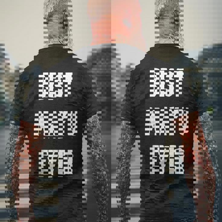 史上最高の Mayu メンズTシャツ バックプリント 高齢者への贈り物