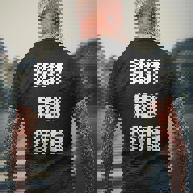 史上最高の Ren メンズTシャツ バックプリント 高齢者への贈り物