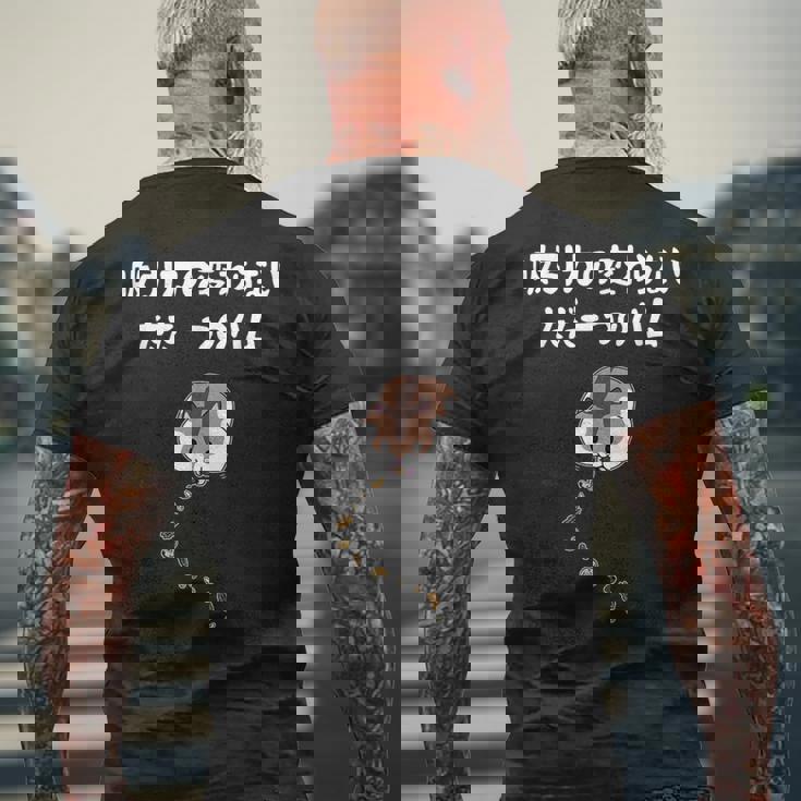 吸引力の変わらないただ一つのハム ハムスター ハムスター好き ネタ ジョーク もじり おもしろ メンズTシャツ バックプリント 高齢者への贈り物