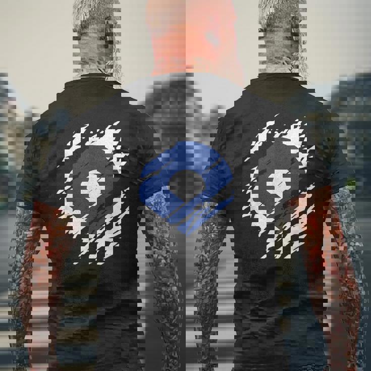 和歌山県旗 メンズTシャツ バックプリント 高齢者への贈り物