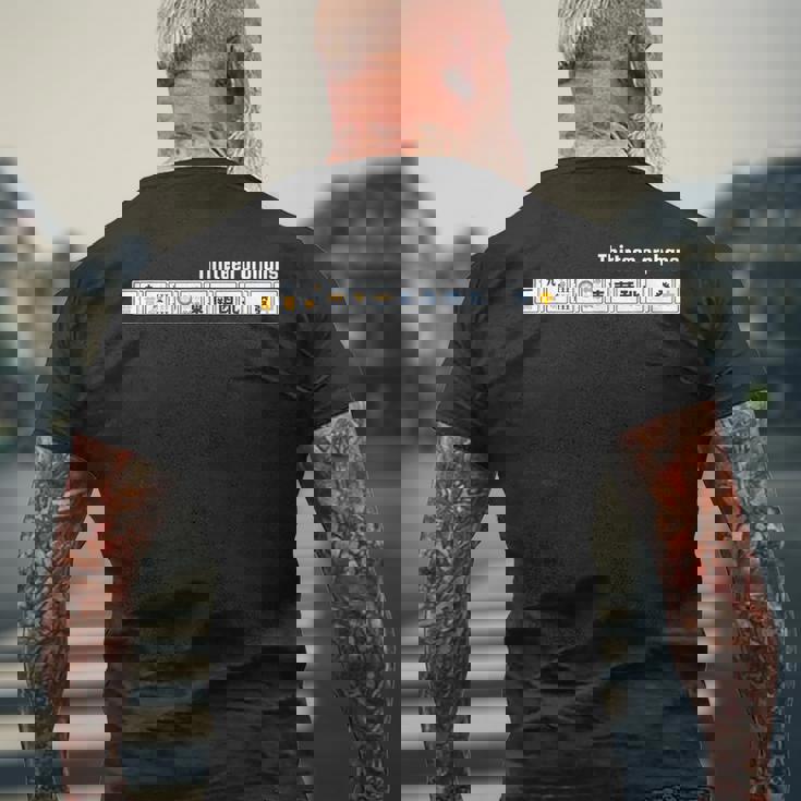 国士無双 コクシムソウ Thirn Orphans 英語 麻雀 牌 おもしろ かわいい 麻雀好き メンズTシャツ バックプリント 高齢者への贈り物