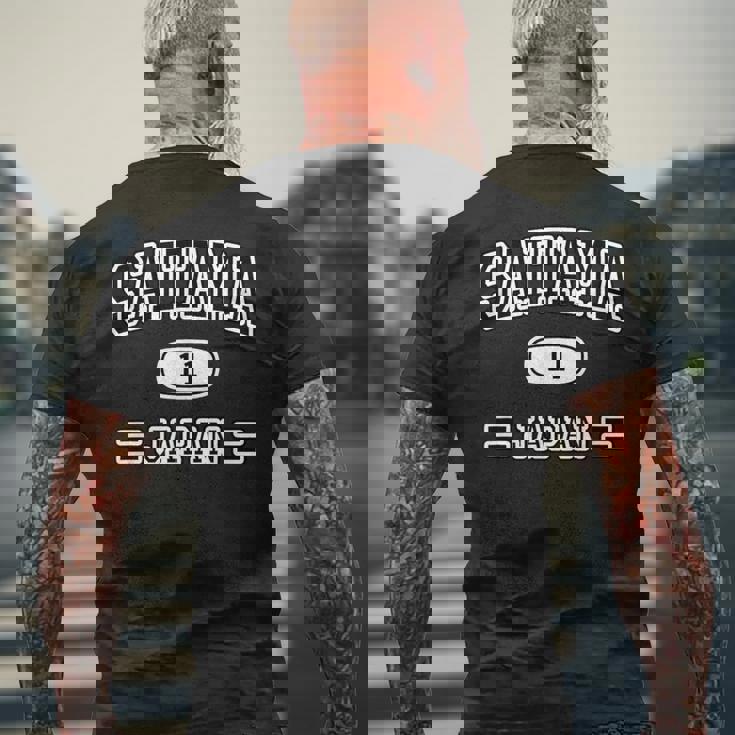 埼玉aitama【チームユニフォーム カレッジ風】Jimo-T ジモティ お土産 面白い かっこいい メンズTシャツ バックプリント 高齢者への贈り物