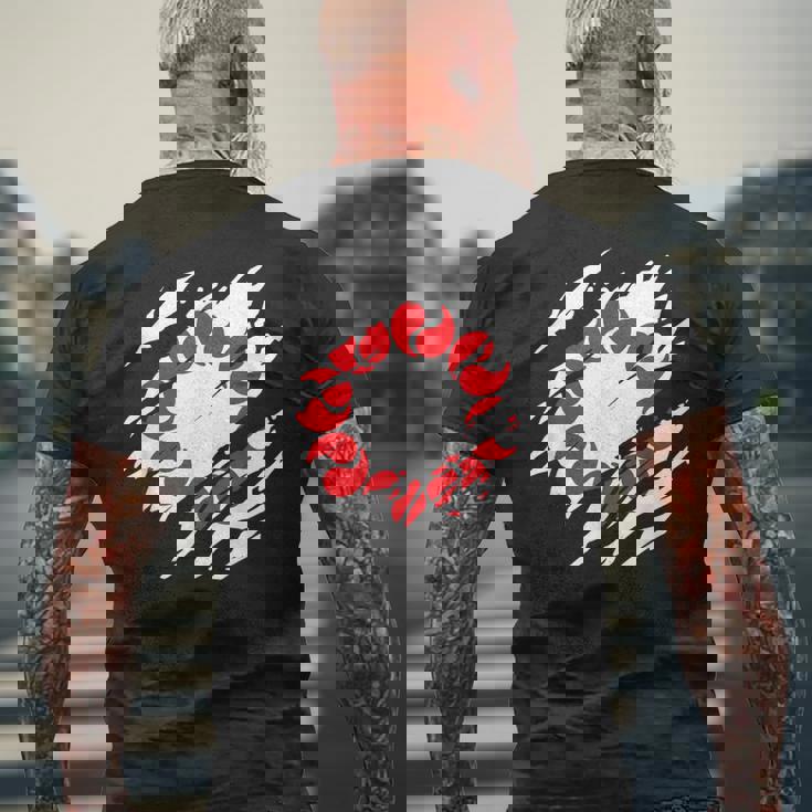 埼玉県旗 メンズTシャツ バックプリント 高齢者への贈り物