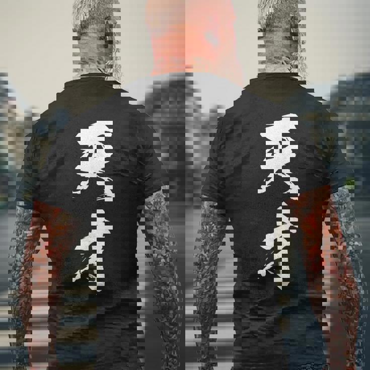 おもしろ 天才 メンズTシャツ バックプリント 高齢者への贈り物