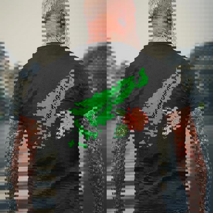 奄美大島 日本 3 メンズTシャツ バックプリント 高齢者への贈り物