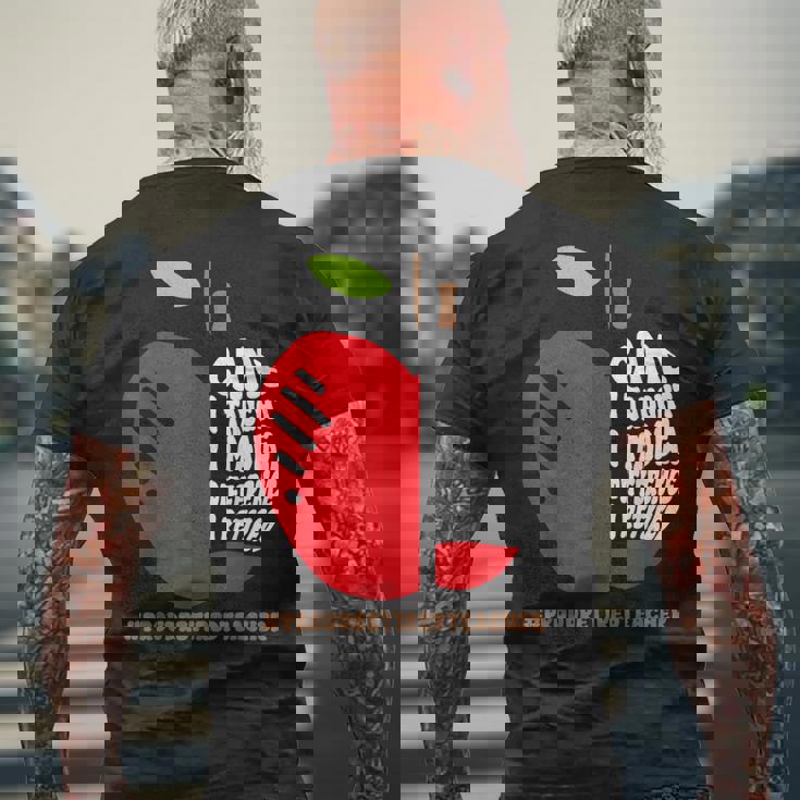 定年退職 教師人生 私は来た 教えられた 愛された 可笑しな定年退職 メンズTシャツ バックプリント 高齢者への贈り物