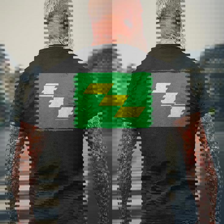 宮崎県旗 メンズTシャツ バックプリント 高齢者への贈り物