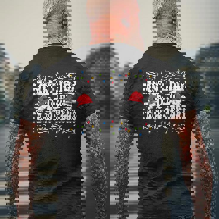 家族のクリスマスにマッチするプレゼントを最も多く手に入れる可能性が最も高いです。 メンズTシャツ バックプリント 高齢者への贈り物