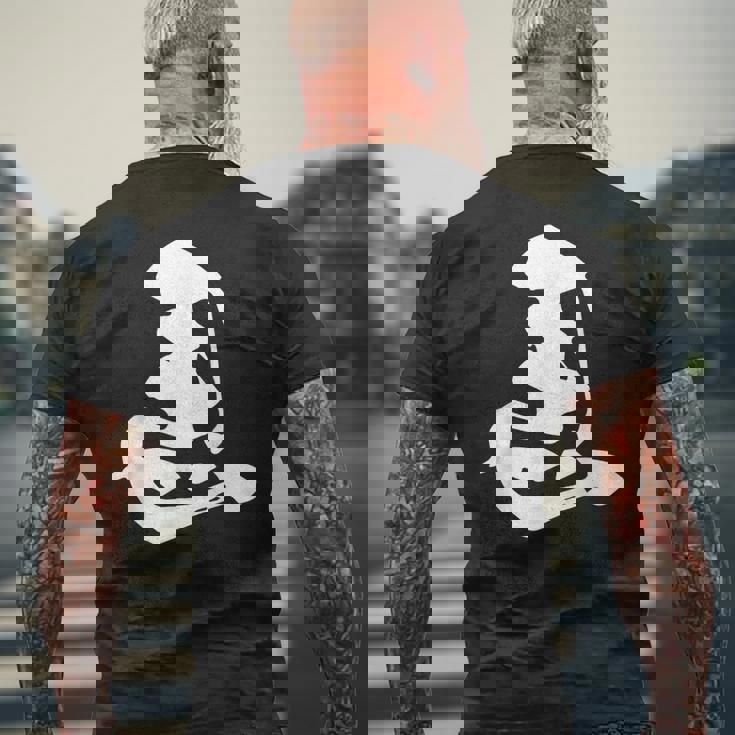 左馬 将棋 文字入り メンズTシャツ バックプリント 高齢者への贈り物