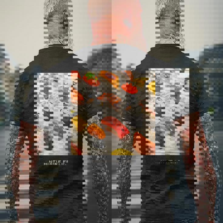 巻き風呂 メンズTシャツ バックプリント 高齢者への贈り物