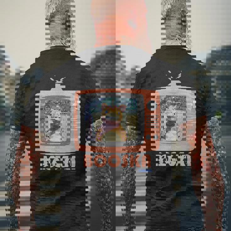 快獣ブースカシリーズ Tvレトロ03 メンズTシャツ バックプリント 高齢者への贈り物