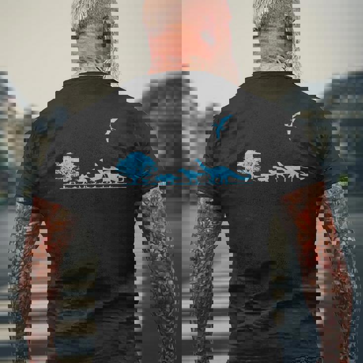 恐竜シャツ 先史時代の恐竜 キッズ 男の子と大人用tシャツ メンズTシャツ バックプリント 高齢者への贈り物