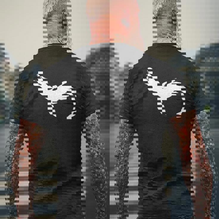 恐竜ポケット ミニマルサルコスクス ヴィンテージ 恐竜隊 メンズTシャツ バックプリント 高齢者への贈り物