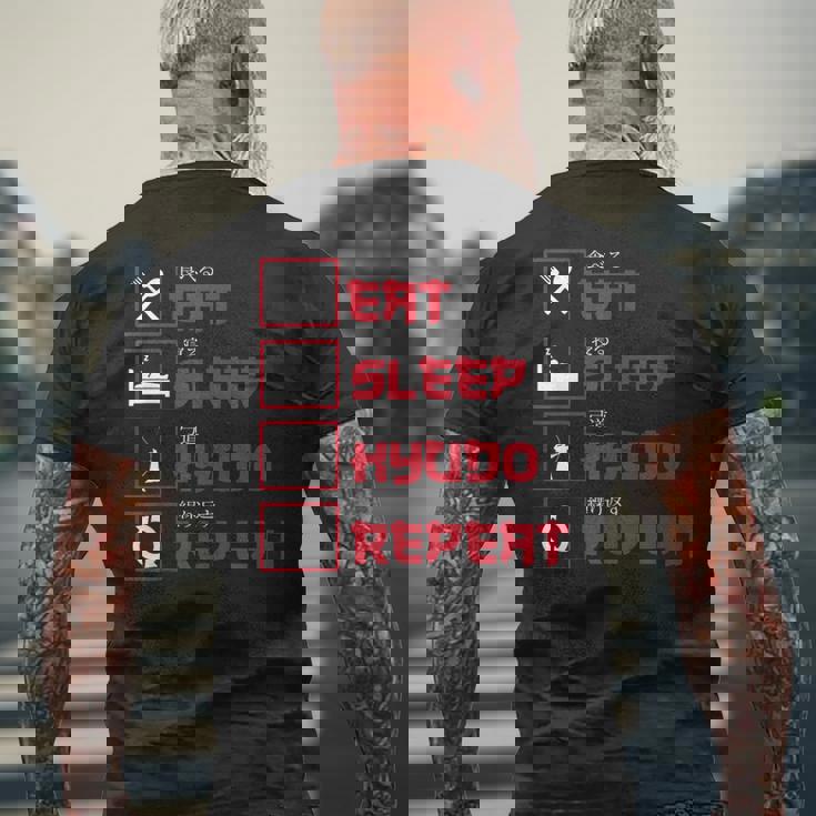 愉快な弓道アパレル日本アーチェリーサムライ メンズTシャツ バックプリント 高齢者への贈り物