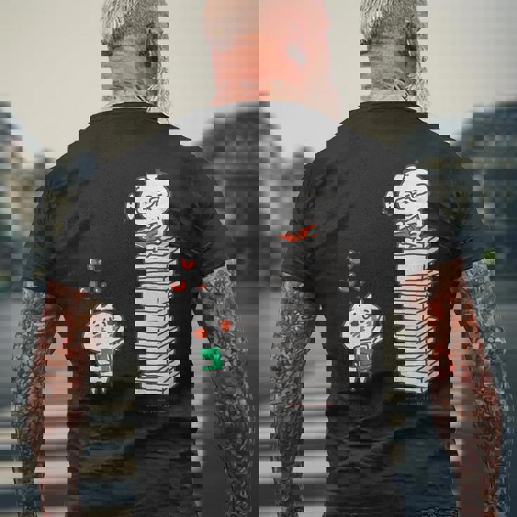 愛しすぎて大好きすぎる。 Book メンズTシャツ バックプリント 高齢者への贈り物