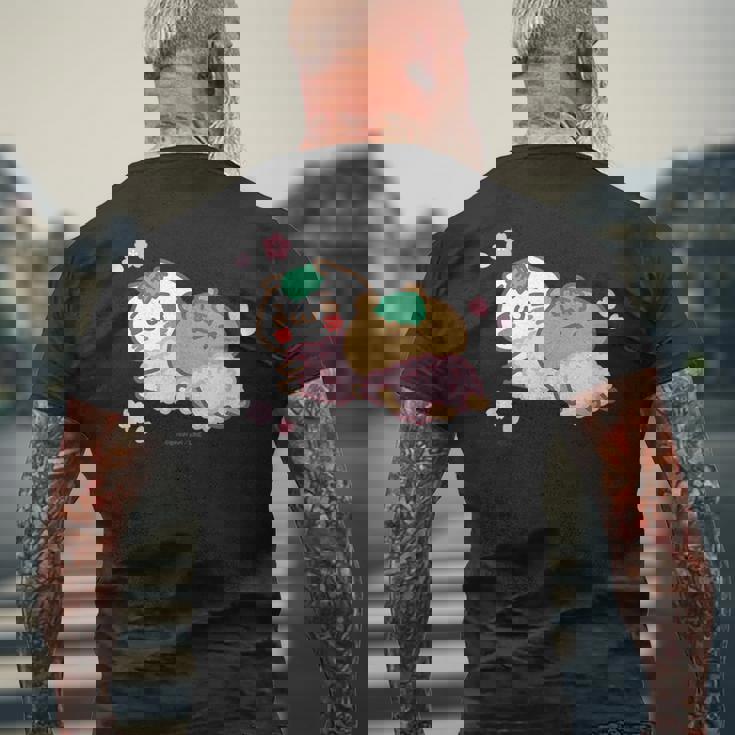 愛しすぎて大好きすぎる。桜 メンズTシャツ バックプリント 高齢者への贈り物