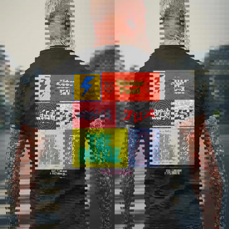 戦慄の白昼夢 -第5夢- メンズTシャツ バックプリント 高齢者への贈り物