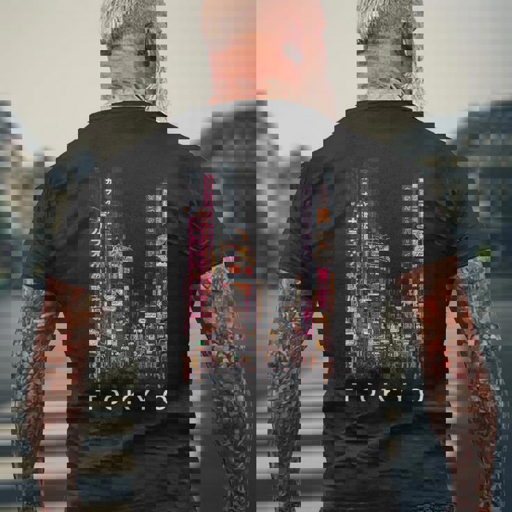 旅行 アジア 日本 東京 家族旅行 家族旅行 お土産 メンズTシャツ バックプリント 高齢者への贈り物