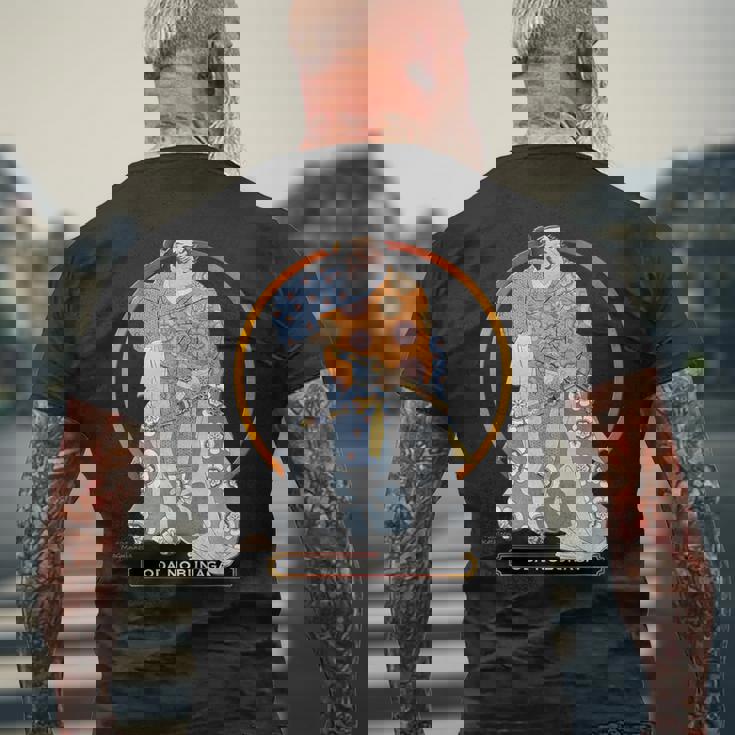 日本初の「大統領」小田信長 メンズTシャツ バックプリント 高齢者への贈り物