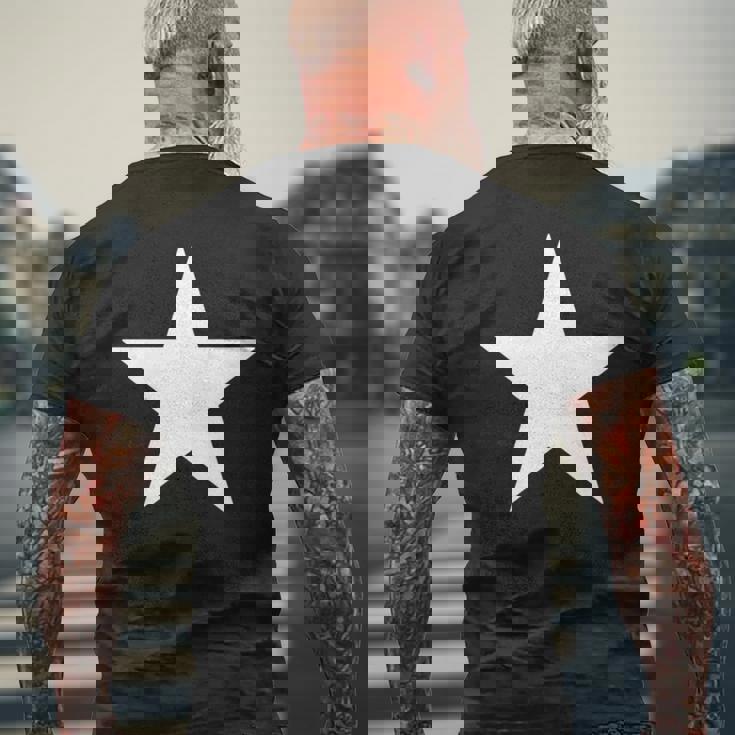 星 メンズ レディース ロック かっこいい おしゃれ かわいい プリント 大きいサイズ ブランド 黒 ステラ 長袖tシャツ メンズTシャツ バックプリント 高齢者への贈り物