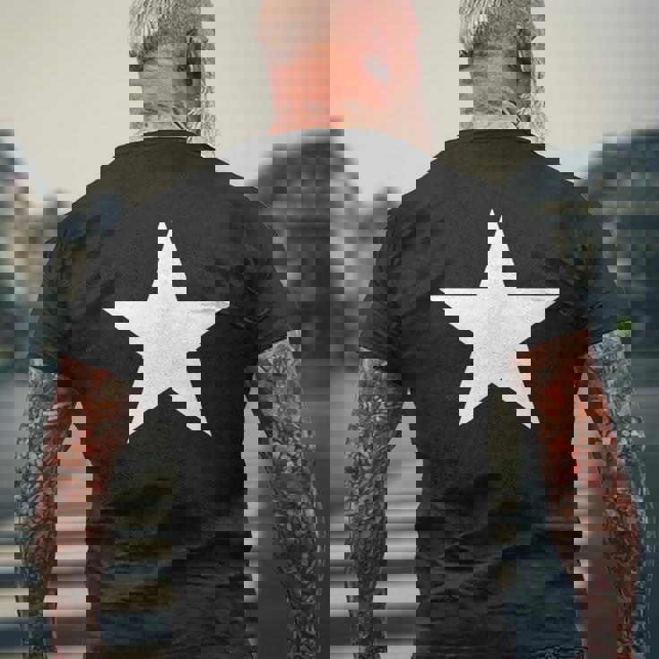 星 星柄 メンズ キッズ 半袖 マーク ロック おしゃれ かっこいい かわいい 大きいサイズ ブランド 黒 春夏 ステラ メンズTシャツ バックプリント 高齢者への贈り物