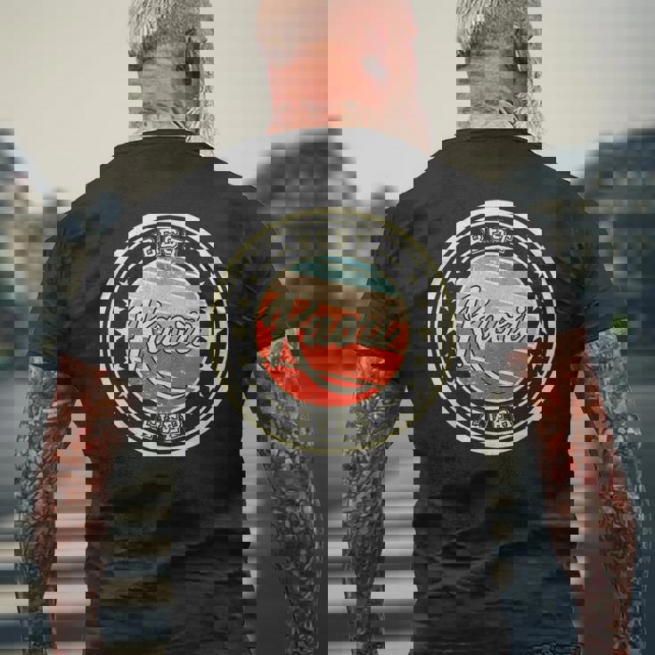 最高のカオリ これまでに面白いことを言うファーストネーム カオリ メンズTシャツ バックプリント 高齢者への贈り物