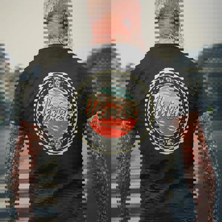 最高のヴィヴィアン これまでで一番面白いファーストネーム ヴィヴィアンのことわざ メンズTシャツ バックプリント 高齢者への贈り物