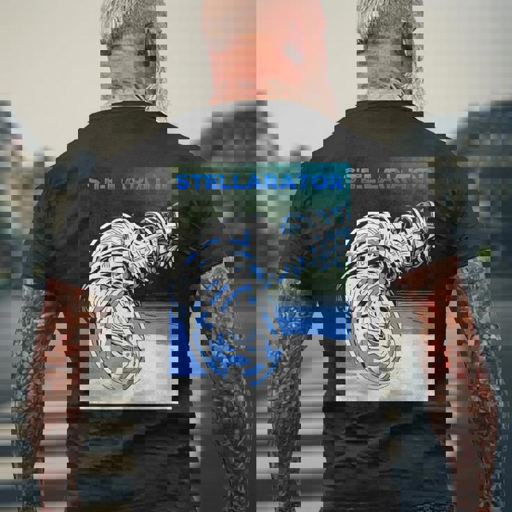 核融合 メンズTシャツ バックプリント 高齢者への贈り物