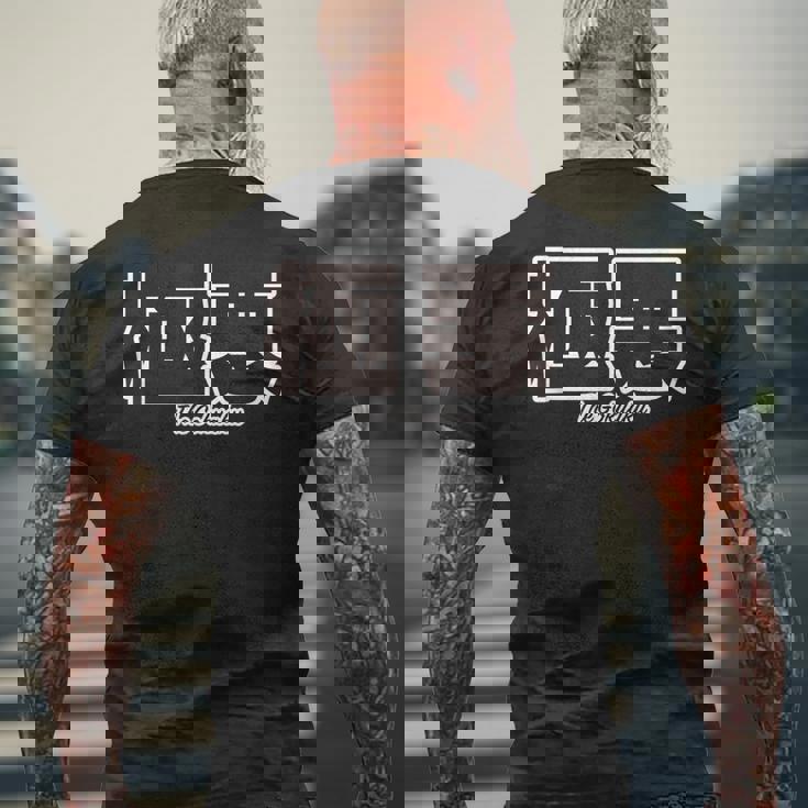 極悪3 The Gokuaku3 メンズTシャツ バックプリント 高齢者への贈り物