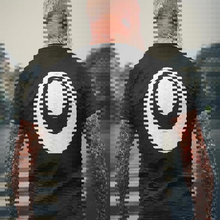 沖縄県旗シンボル 日本 Naha メンズTシャツ バックプリント 高齢者への贈り物