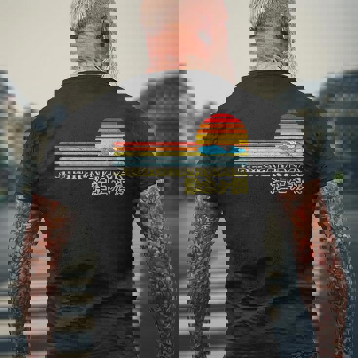 海tシャツ 浄土ヶ浜 波 夕陽 夏 デザイン 海好き 海水浴 旅行 サーファー 岩手県 宮古 メンズ レディース メンズTシャツ バックプリント 高齢者への贈り物