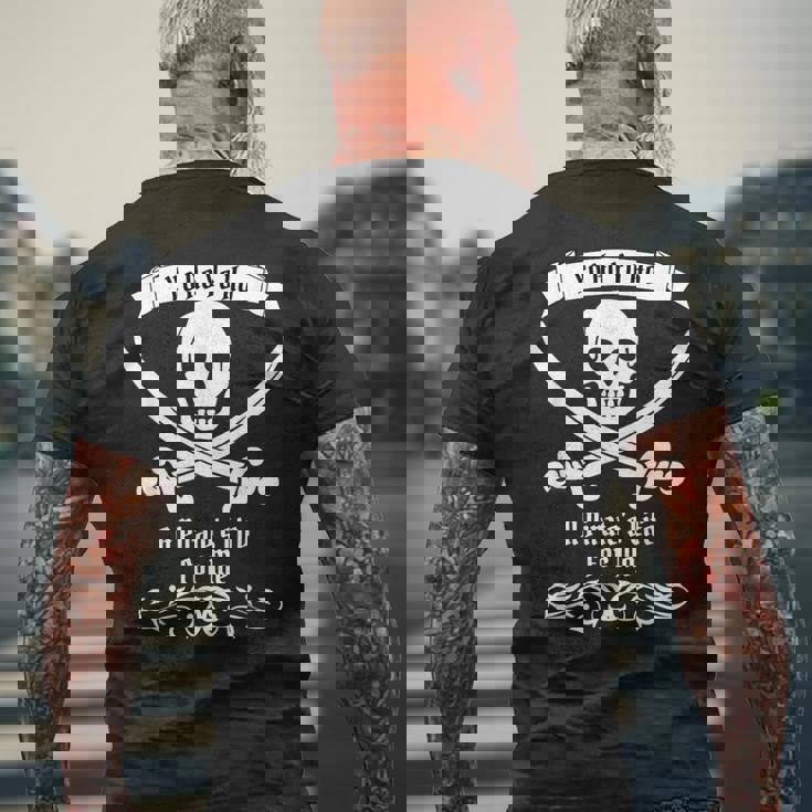 海賊tシャツ メンズ レディース キッズ ヨー・ホー A Pirate's Life For Me メンズTシャツ バックプリント 高齢者への贈り物