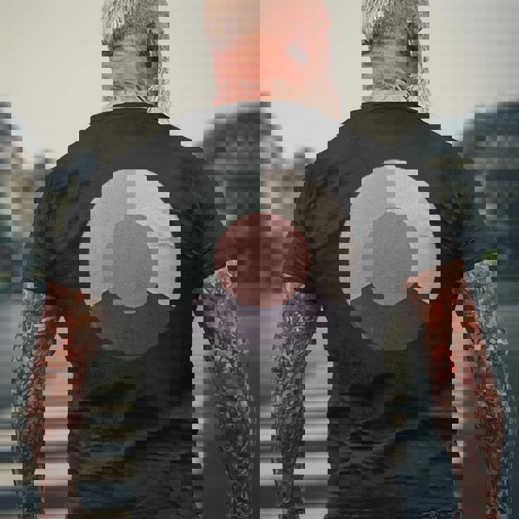 淫乱バッジ サブリミナル メンズTシャツ バックプリント 高齢者への贈り物