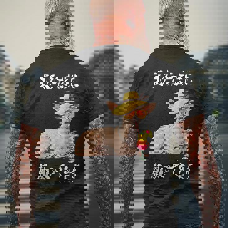 犬のために働いてます チワワデザイン イヌ わんこ 犬好き グッズ おもしろ 面白い 服 ネタ わんこ メンズTシャツ バックプリント 高齢者への贈り物