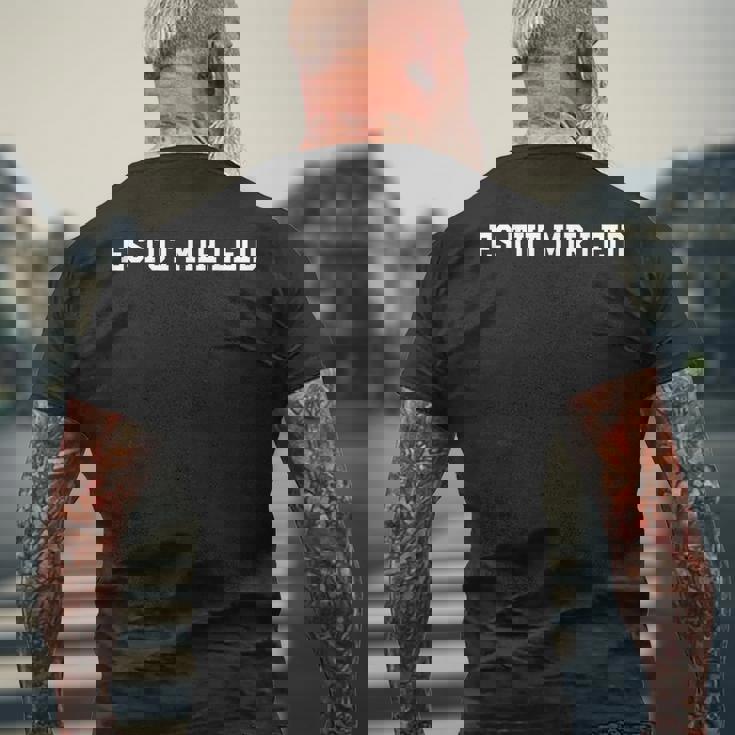 申し訳ありません メンズTシャツ バックプリント 高齢者への贈り物