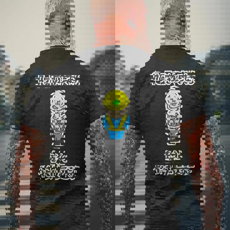 申し訳ありません 色々と やらかしてます《工事看板風》パロディ【変なデザイン屋さん】面白い 言葉 主張 デザイン メンズTシャツ バックプリント 高齢者への贈り物