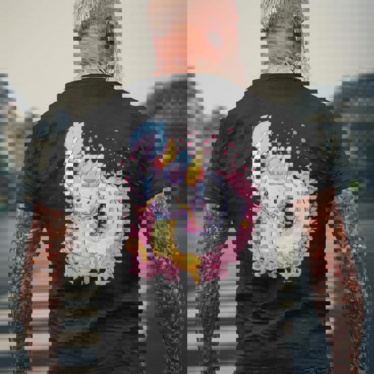 白 アニメ ドラゴン 美的 カワイイ メンズTシャツ バックプリント 高齢者への贈り物