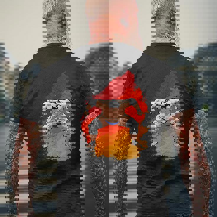 相撲 相撲 レスリング ジャパンスポーツ メンズTシャツ バックプリント 高齢者への贈り物