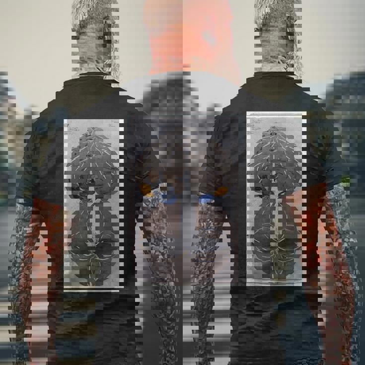 知識の樹 No2 シリーズ W Hilma Af Klint メンズTシャツ バックプリント 高齢者への贈り物